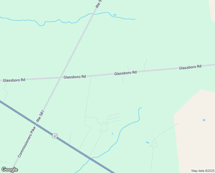 map of restaurants, bars, coffee shops, grocery stores, and more near 390 Glassboro Road in Upper Pittsgrove