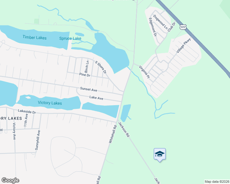 map of restaurants, bars, coffee shops, grocery stores, and more near 3710 Sunset Avenue in Monroe