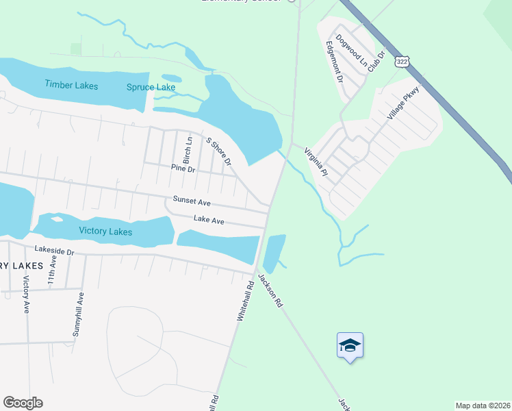 map of restaurants, bars, coffee shops, grocery stores, and more near 3710 Sunset Avenue in Monroe