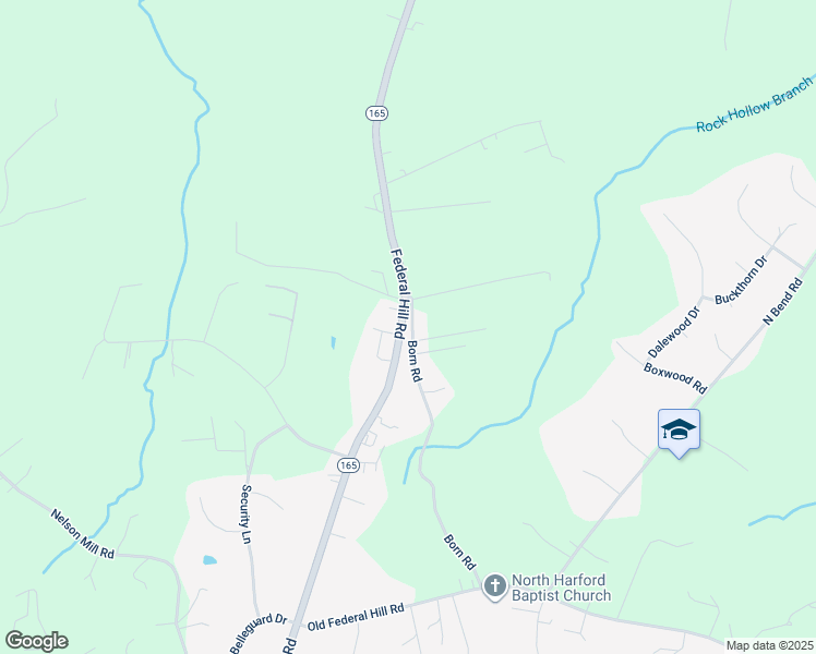 map of restaurants, bars, coffee shops, grocery stores, and more near 4065 Federal Hill Road in Jarrettsville