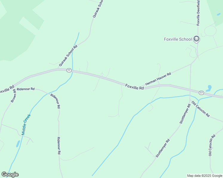 map of restaurants, bars, coffee shops, grocery stores, and more near 4629 Foxville Road in Sabillasville