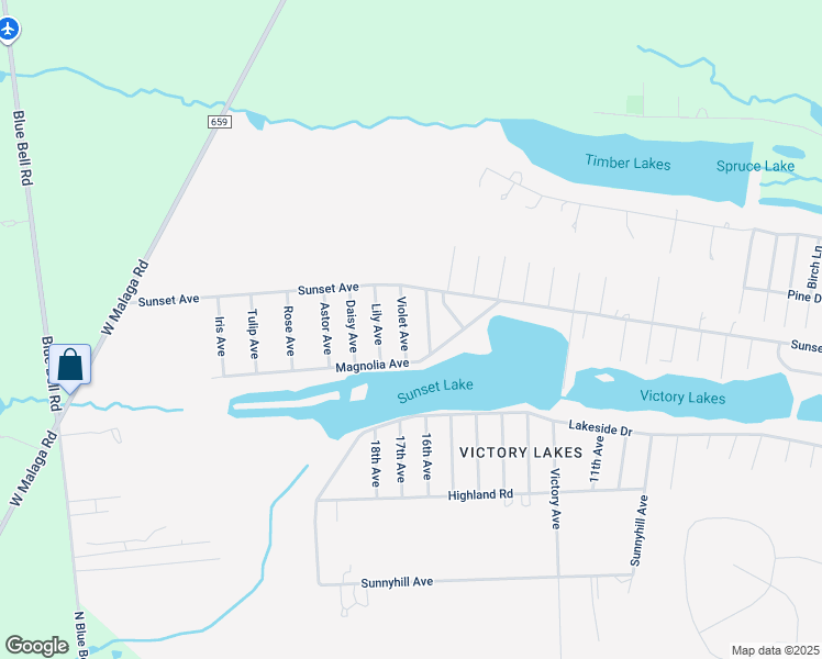 map of restaurants, bars, coffee shops, grocery stores, and more near 1115 Arbutus Avenue in Monroe