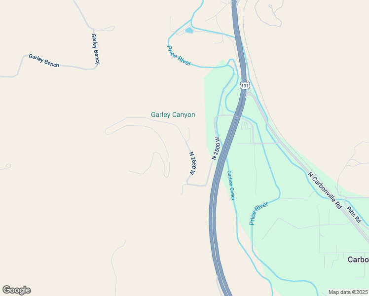 map of restaurants, bars, coffee shops, grocery stores, and more near North 2650 West in Helper