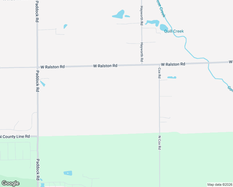 map of restaurants, bars, coffee shops, grocery stores, and more near 6700 West Ralston Road in Indianapolis