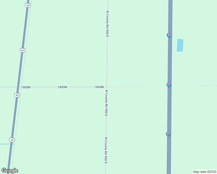 map of restaurants, bars, coffee shops, grocery stores, and more near 9001 1800N in Arcola