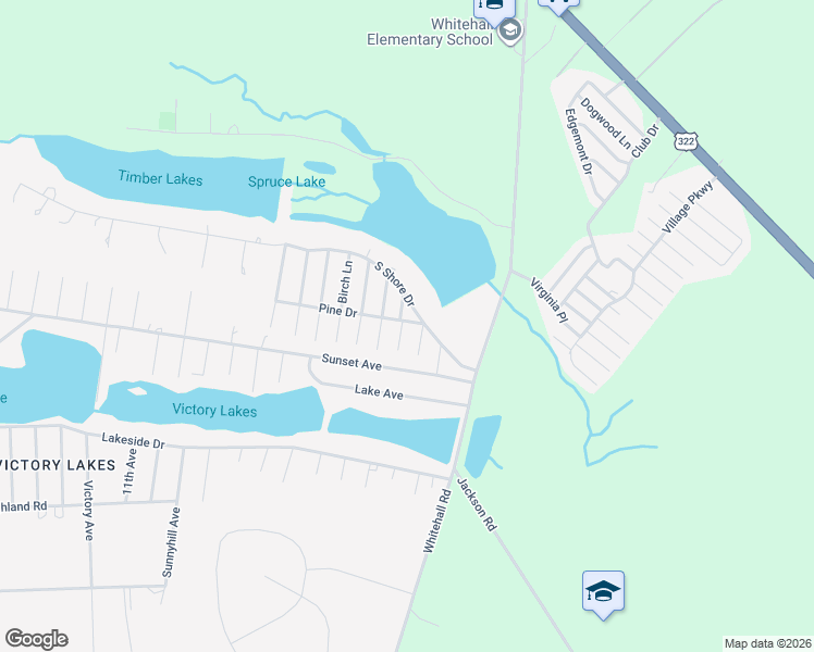 map of restaurants, bars, coffee shops, grocery stores, and more near 3505 Pine Drive in Monroe