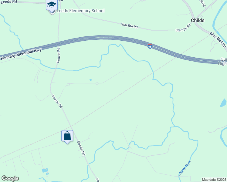 map of restaurants, bars, coffee shops, grocery stores, and more near 168 Antego Drive in Elkton