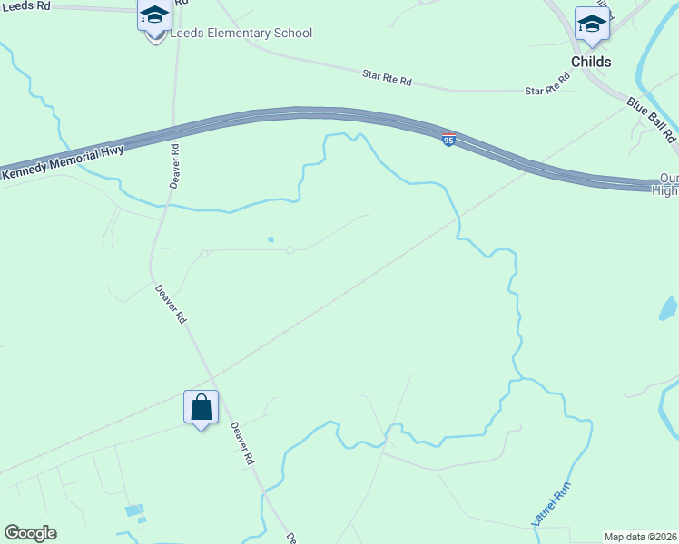 map of restaurants, bars, coffee shops, grocery stores, and more near 168 Antego Drive in Elkton