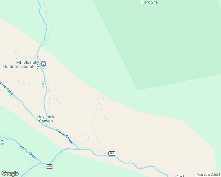 map of restaurants, bars, coffee shops, grocery stores, and more near 3425 Upper Bear Creek Road in Evergreen