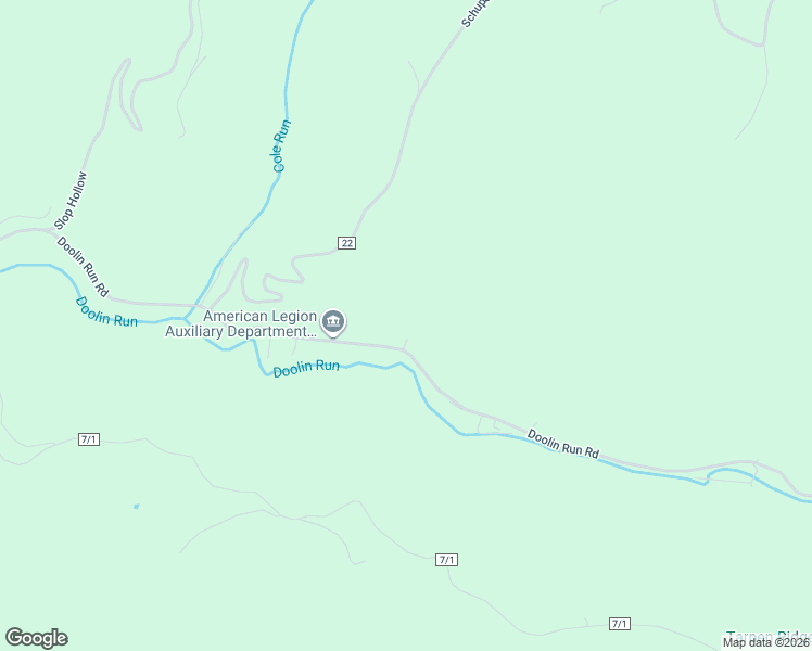 map of restaurants, bars, coffee shops, grocery stores, and more near 1401 Doolin Run Road in New Martinsville