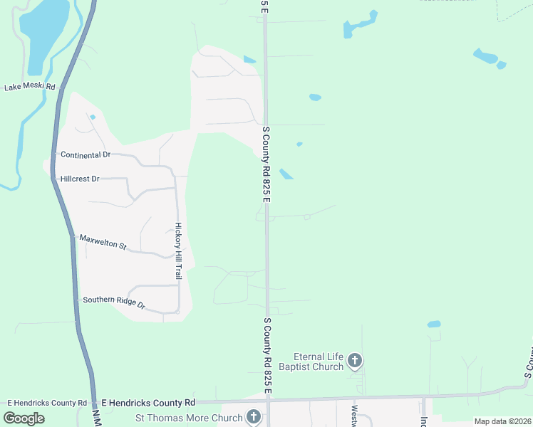map of restaurants, bars, coffee shops, grocery stores, and more near 8622 South County Road 825 East in Mooresville