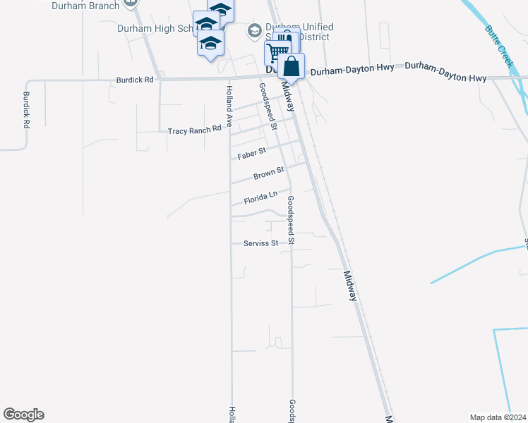 map of restaurants, bars, coffee shops, grocery stores, and more near 2383 Gorrill Lane in Durham
