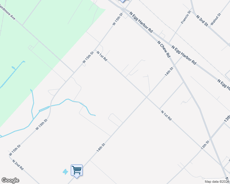 map of restaurants, bars, coffee shops, grocery stores, and more near 764 North 1st Road in Hammonton