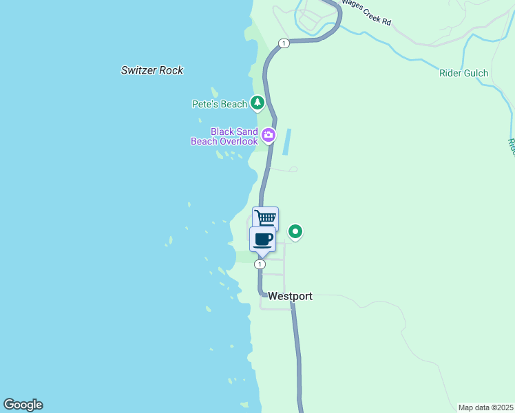 map of restaurants, bars, coffee shops, grocery stores, and more near in Westport