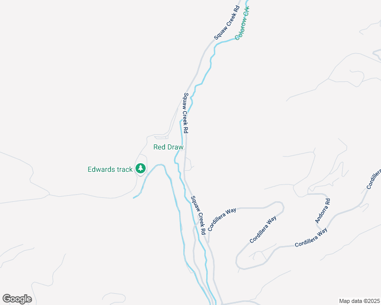map of restaurants, bars, coffee shops, grocery stores, and more near 1644 Squaw Creek Road in Edwards