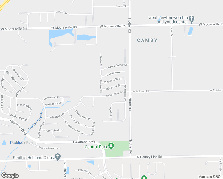 map of restaurants, bars, coffee shops, grocery stores, and more near 8433 Ash Grove Drive in Indianapolis