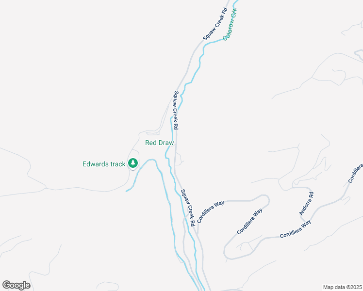 map of restaurants, bars, coffee shops, grocery stores, and more near 1644 Squaw Creek Road in Edwards