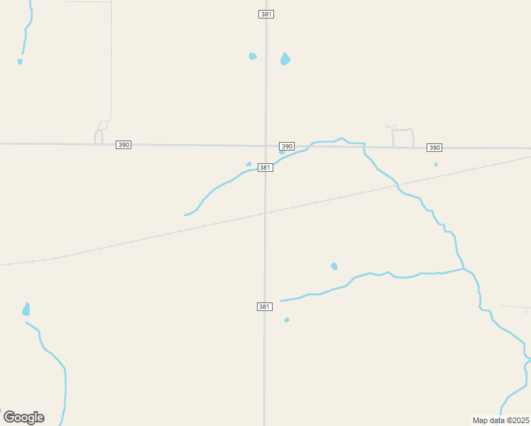 map of restaurants, bars, coffee shops, grocery stores, and more near County Road 381 in Monroe City