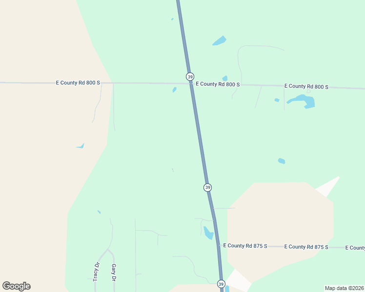 map of restaurants, bars, coffee shops, grocery stores, and more near 8292 Indiana 39 in Clayton