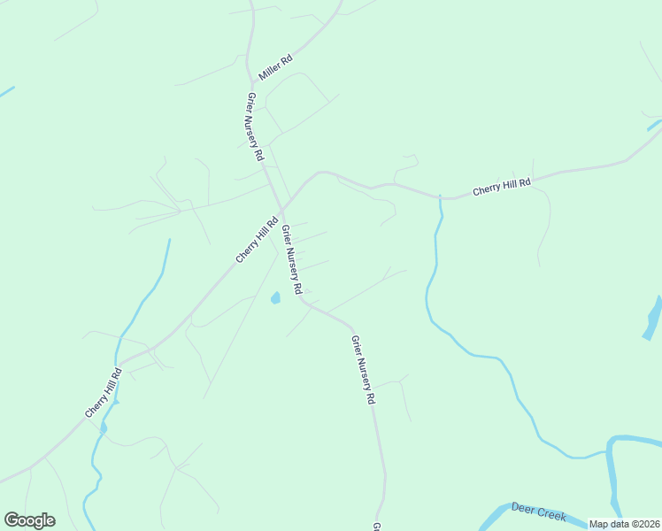 map of restaurants, bars, coffee shops, grocery stores, and more near 3425 Grier Nursery Rd in Street