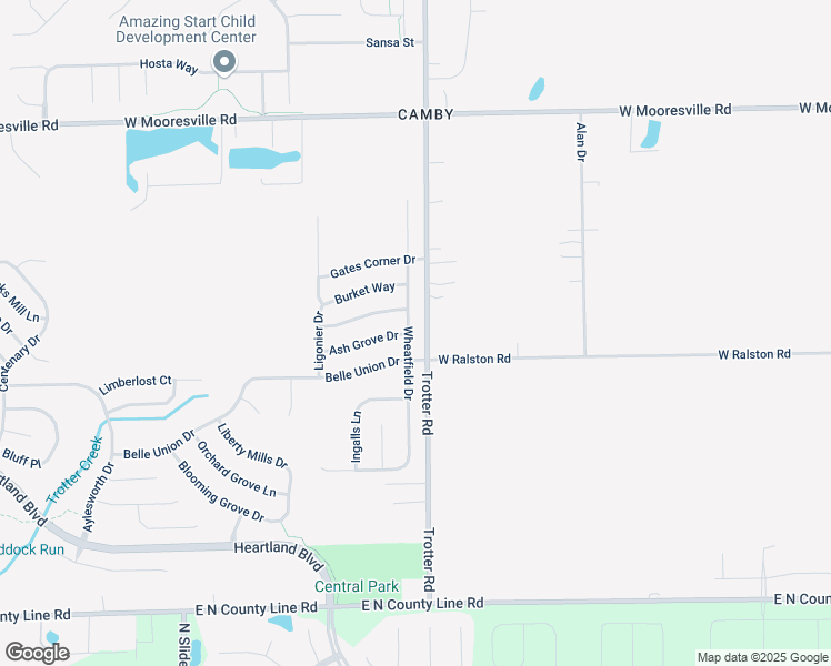map of restaurants, bars, coffee shops, grocery stores, and more near 8429 Wheatfield Drive in Indianapolis