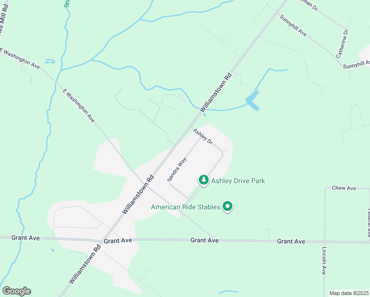 map of restaurants, bars, coffee shops, grocery stores, and more near 153 Sandra Way in Franklin