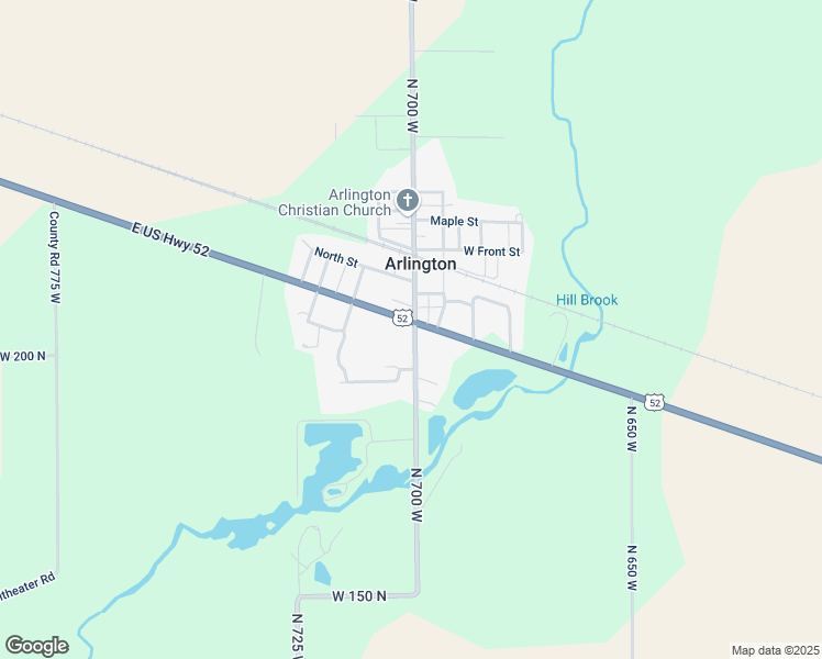 map of restaurants, bars, coffee shops, grocery stores, and more near 2011 North 700 West in Arlington