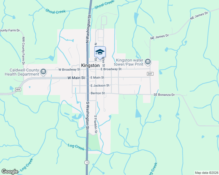 map of restaurants, bars, coffee shops, grocery stores, and more near 60 South Clay Street in Kingston