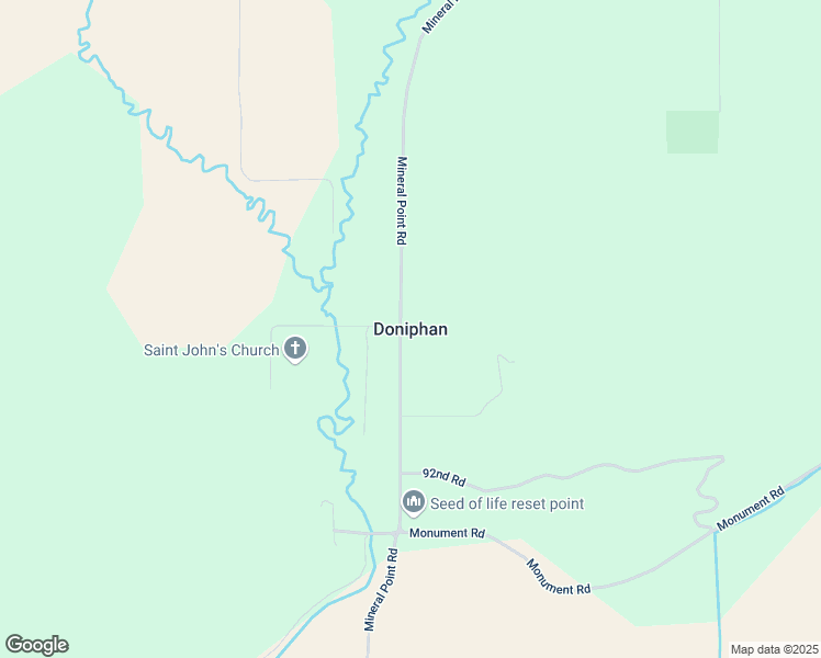 map of restaurants, bars, coffee shops, grocery stores, and more near in Doniphan