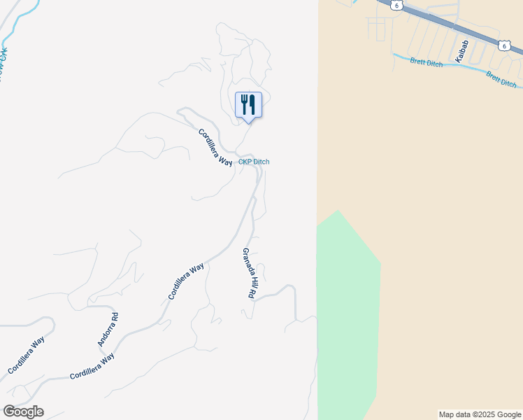 map of restaurants, bars, coffee shops, grocery stores, and more near 180 Alcazar Drive in Edwards