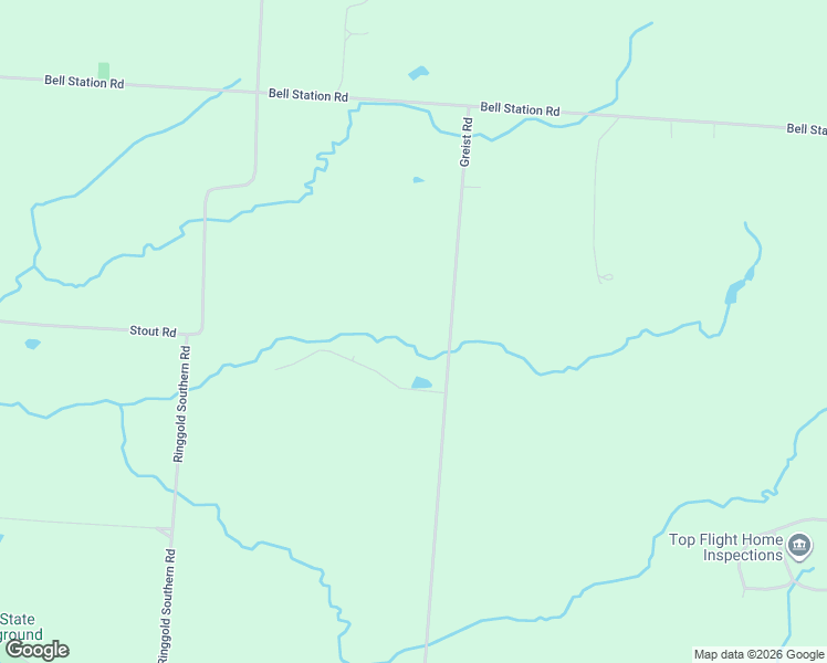map of restaurants, bars, coffee shops, grocery stores, and more near 19497 Greist Road in Stoutsville