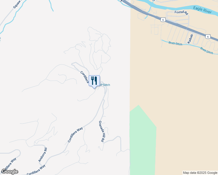 map of restaurants, bars, coffee shops, grocery stores, and more near 290 Alcazar Dr in Edwards