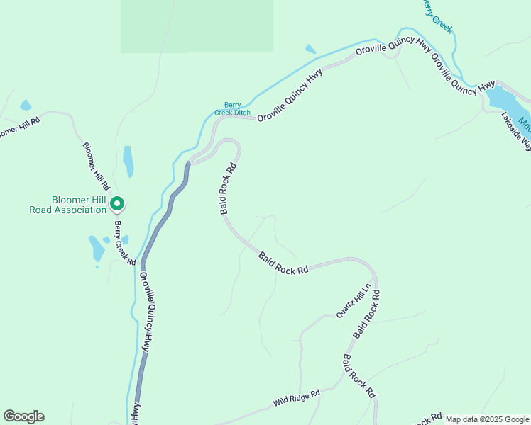 map of restaurants, bars, coffee shops, grocery stores, and more near 33 Deer Run Lane in Berry Creek