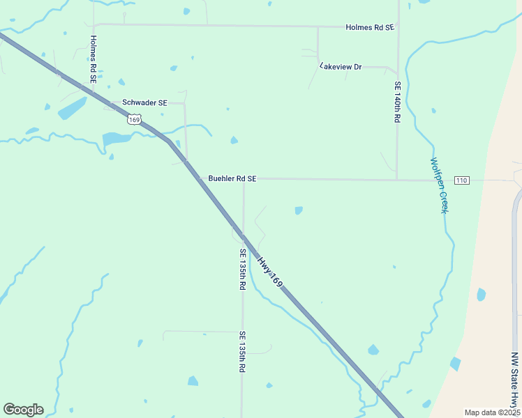 map of restaurants, bars, coffee shops, grocery stores, and more near 13541 County Highway 110 in Gower