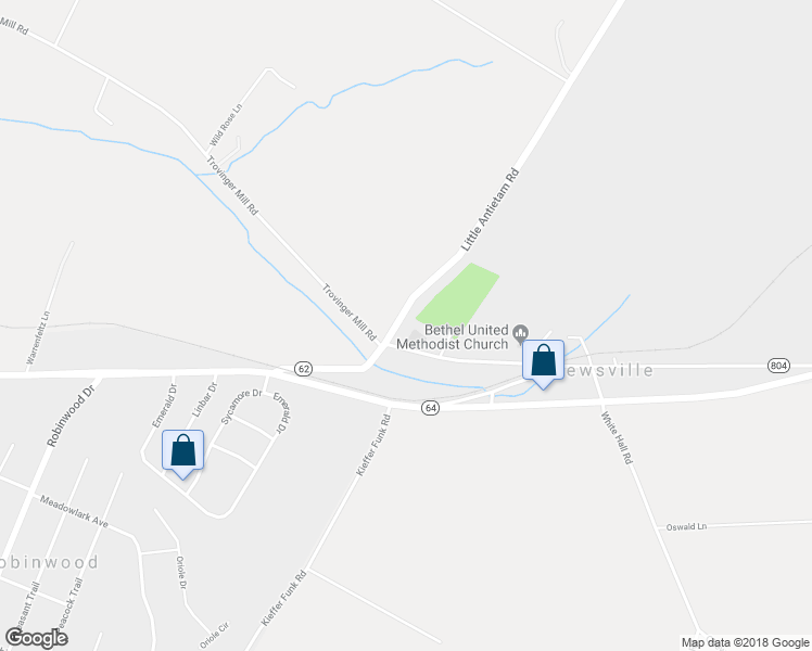 map of restaurants, bars, coffee shops, grocery stores, and more near 20908 Twin Springs Drive in Smithsburg