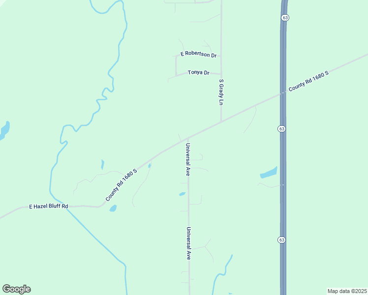 map of restaurants, bars, coffee shops, grocery stores, and more near 1119 East Hazel Bluff Road in Clinton