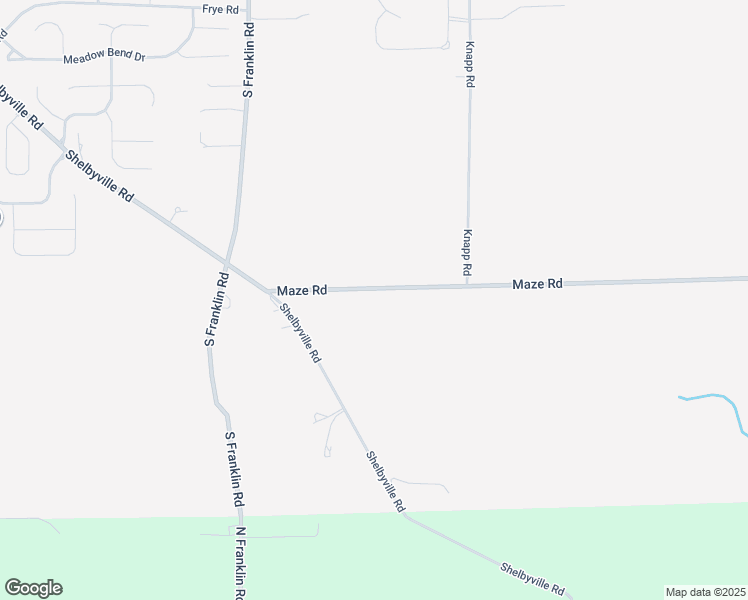 map of restaurants, bars, coffee shops, grocery stores, and more near 8732 Maze Road in Indianapolis