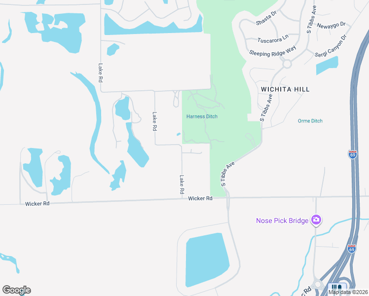 map of restaurants, bars, coffee shops, grocery stores, and more near 8249 Lake Road in Indianapolis