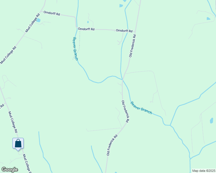 map of restaurants, bars, coffee shops, grocery stores, and more near 14790 Old Frederick Road in Rocky Ridge