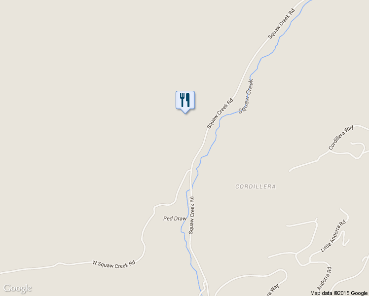 map of restaurants, bars, coffee shops, grocery stores, and more near 1153 West Squaw Creek Road in Edwards