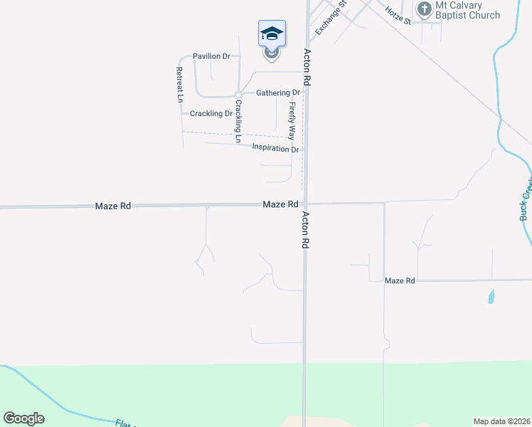 map of restaurants, bars, coffee shops, grocery stores, and more near 10831 Maze Road in Indianapolis