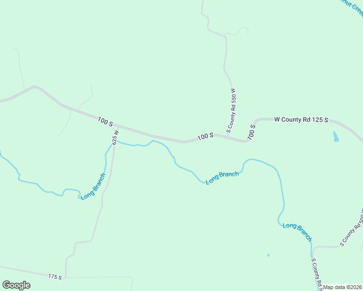 map of restaurants, bars, coffee shops, grocery stores, and more near 5892-5896 W County Road 125 S in Greencastle