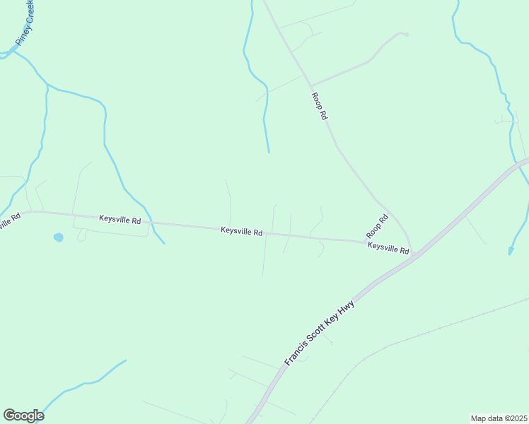 map of restaurants, bars, coffee shops, grocery stores, and more near 6010 Keysville Road in Keymar