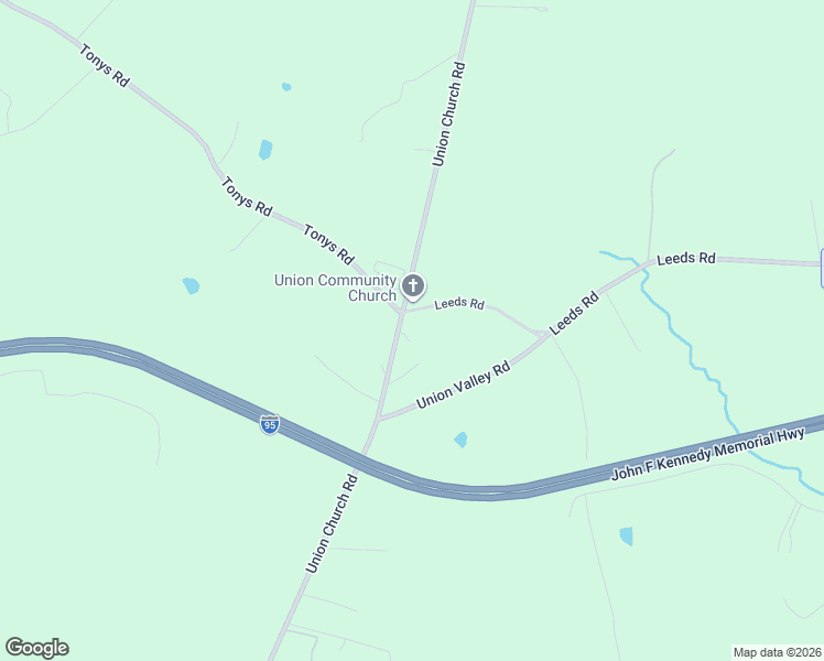 map of restaurants, bars, coffee shops, grocery stores, and more near 408 Union Church Road in Elkton