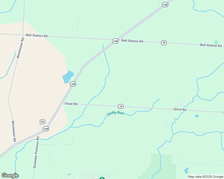 map of restaurants, bars, coffee shops, grocery stores, and more near 7618 Stout Road in Circleville