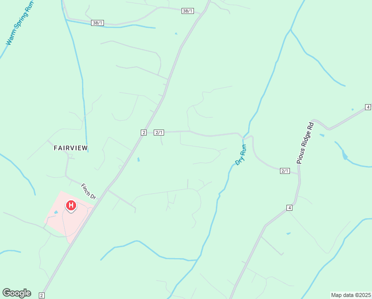 map of restaurants, bars, coffee shops, grocery stores, and more near 68 Whissen Lane in Berkeley Springs