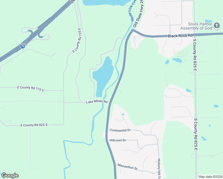 map of restaurants, bars, coffee shops, grocery stores, and more near 7914 Indiana 267 in Plainfield