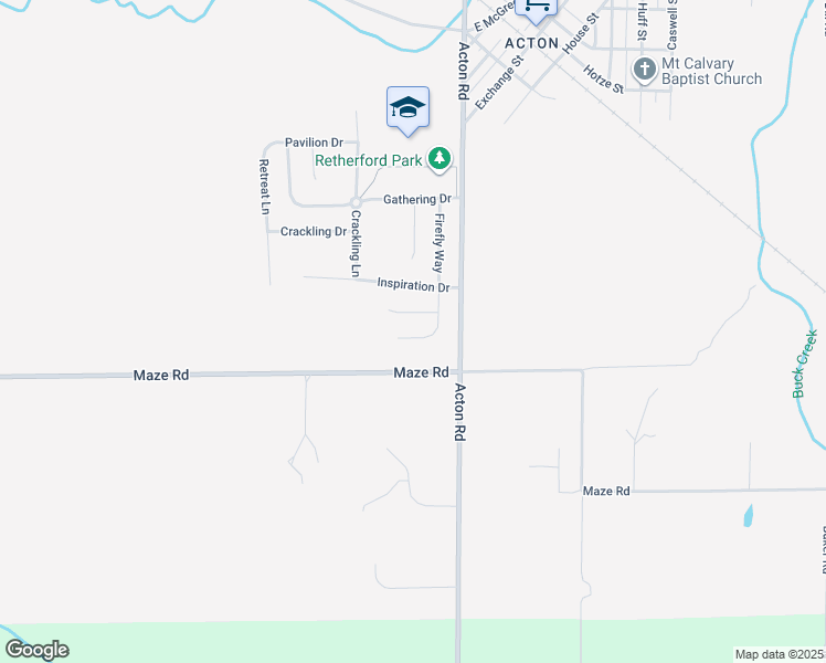 map of restaurants, bars, coffee shops, grocery stores, and more near 10904 Firefly Court in Indianapolis