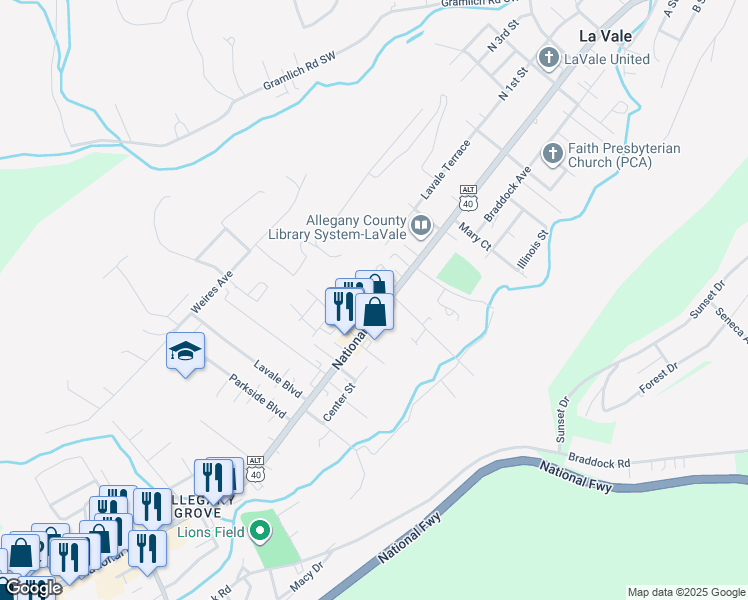 913 National Hwy, LaVale MD Walk Score