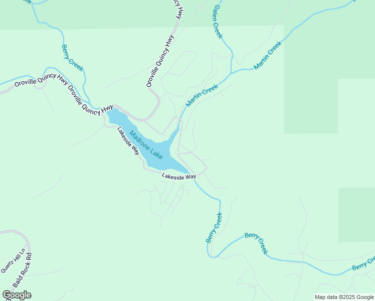 map of restaurants, bars, coffee shops, grocery stores, and more near 11 Forest Inn Drive in Berry Creek